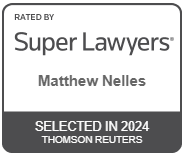 A super lawyers badge for Matthew Nelles