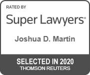 Badge Super Lawyers Joshua Martin