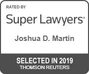 Badge Super Lawyers Joshua Martin